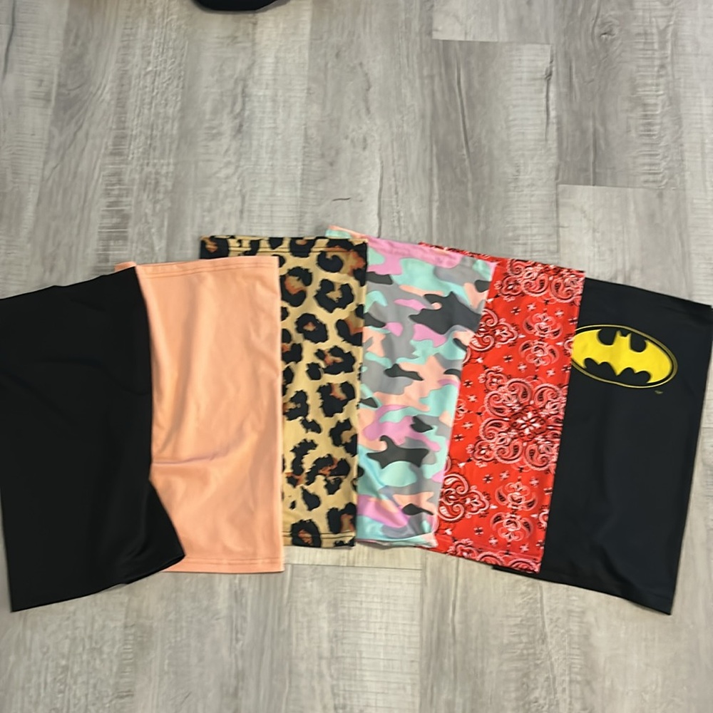 Neck gaiter Lot of 6